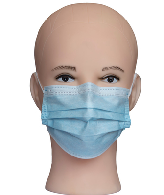 25gr pp fondono la maschera di protezione eliminabile chirurgica saltata 3 pieghe con i cicli dell'orecchio