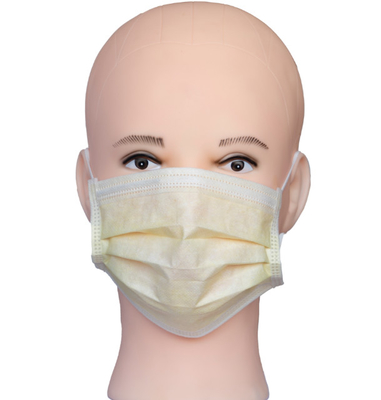 Maschera di protezione protettiva eliminabile dell'ospedale non tessuto con i cicli dell'orecchio