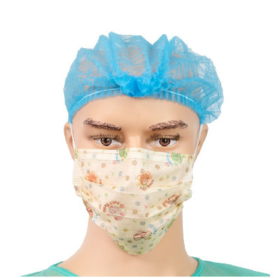 Earloop su misura protezione la maschera, maschera eliminabile dei bambini per cura personale
