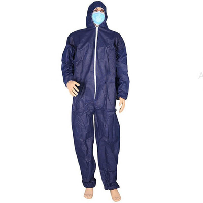 Tuta eliminabile non tessuta medica protettiva con Hood Elastic Cuffs