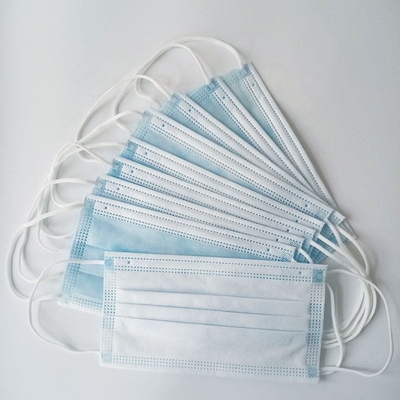 Goccioline protettive eliminabili chirurgiche della maschera di protezione di 3 pieghe anti con Earloop