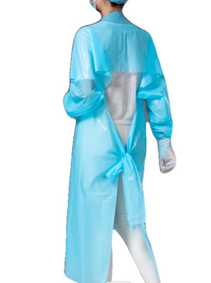 Abito eliminabile resistente di CBE dell'acqua, abiti medici di plastica respirabili